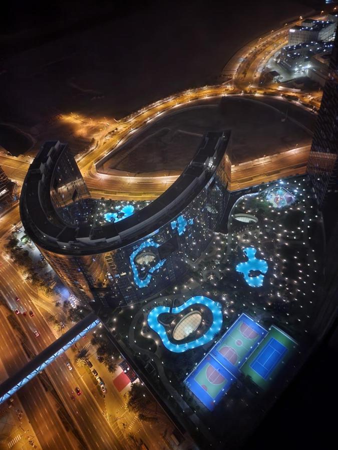 アブダビCozy 1Br In Iconic Towerアパートメント エクステリア 写真